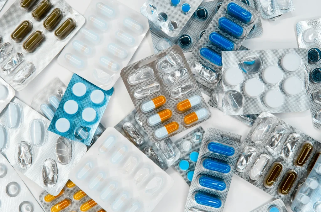 Assortment of pills